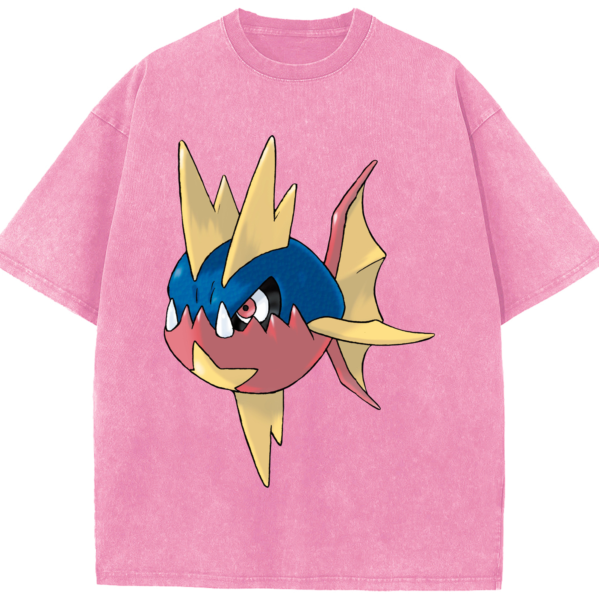 （画像用） ポケットモンスター Pokémon 綿100% ヴィンテージ風 半袖Tシャツ（フロントプリント）